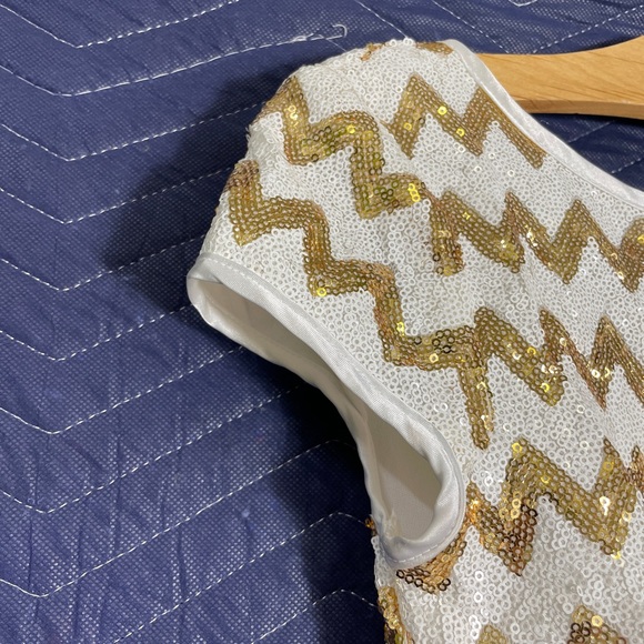 Women's B. Darlin Mini Casual Flowy Zip-up Dress - Picture 2 of 9